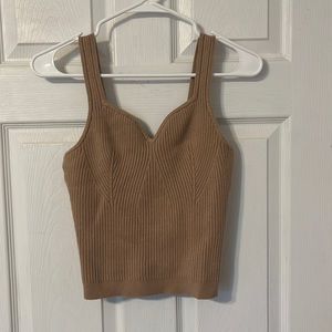 Abercrombie and fitch crop knit top
